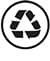 recycled content logo
