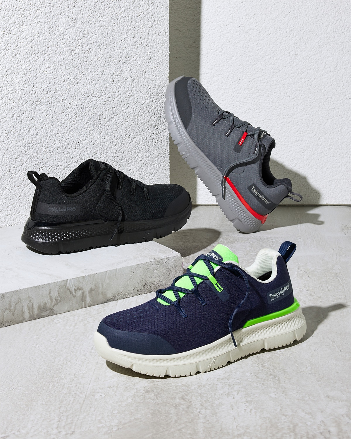 INTERCEPT SAFETY SHOES. RELIABLE COMFORT THAT WON'T QUIT