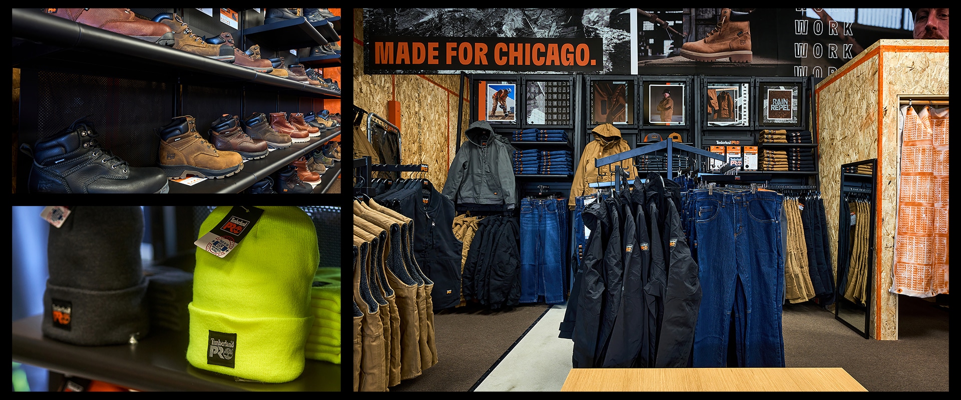 Timberland PRO Store Interior